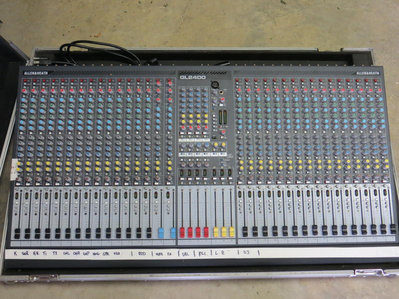 Allen and Heath Mixing Board