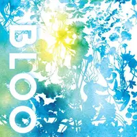 Blue and green flier for Bloom with Sébastien Léger at Refuge PDX